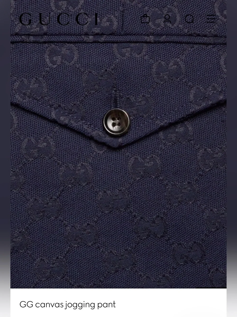 Gucci gg suit
